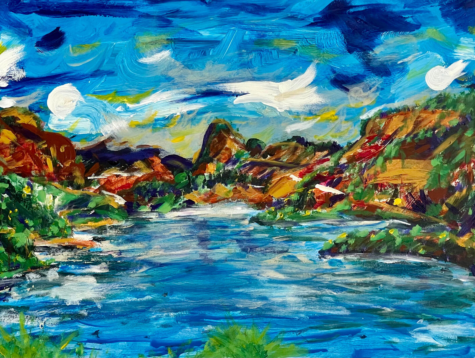 Vaseux painting